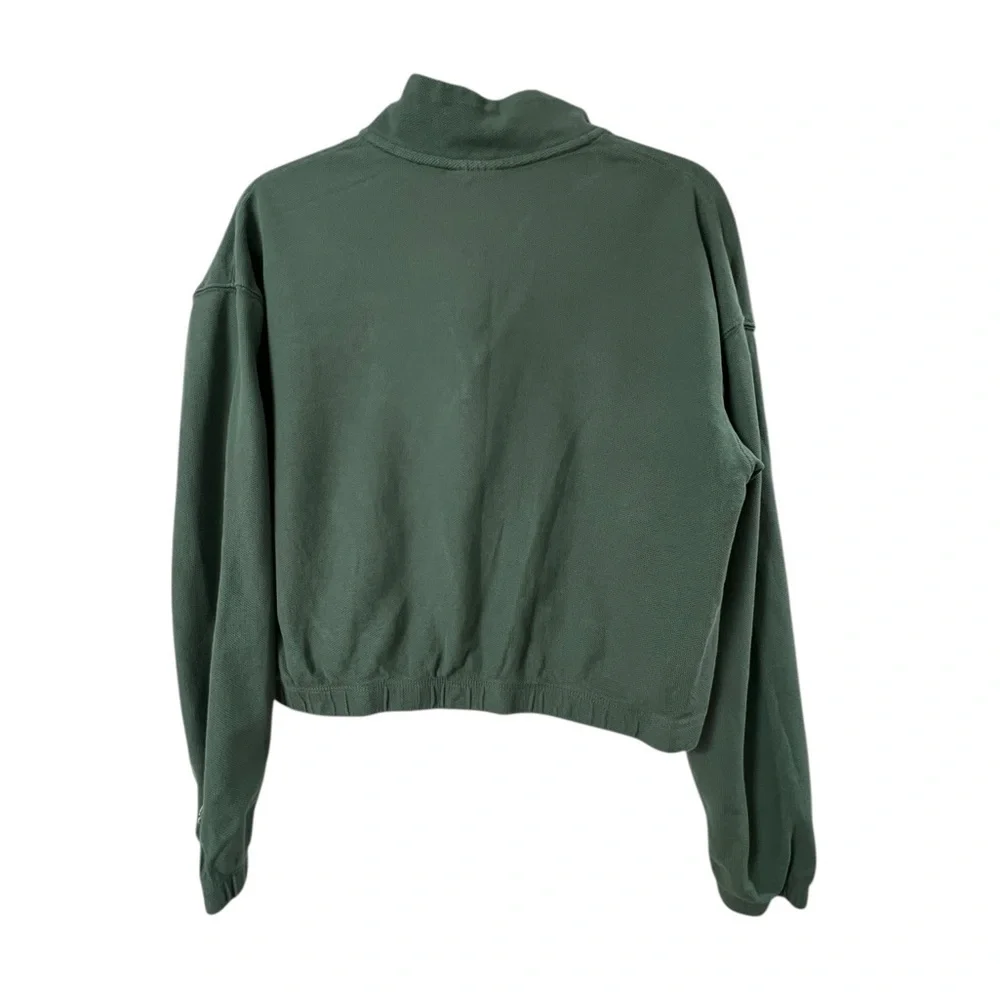 Champion Campus Pique 1/4-Zip Pullover Sweatshirt- Size M - Picture 3 of 7